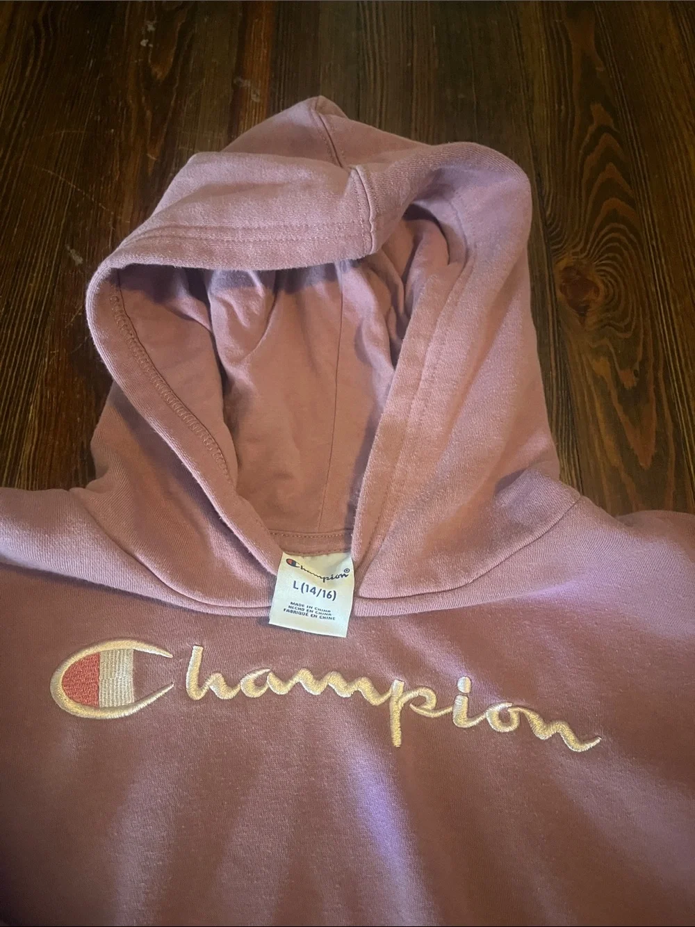 Champion Lavender Hooded Sweatshirt & Sweatsuit Set